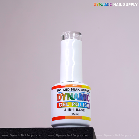 Dynamic 4-in-1 Base Gel - New formula base coat use for multi-purposes