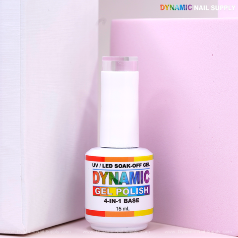 Dynamic 4-in-1 Base Gel - New formula base coat use for multi-purposes