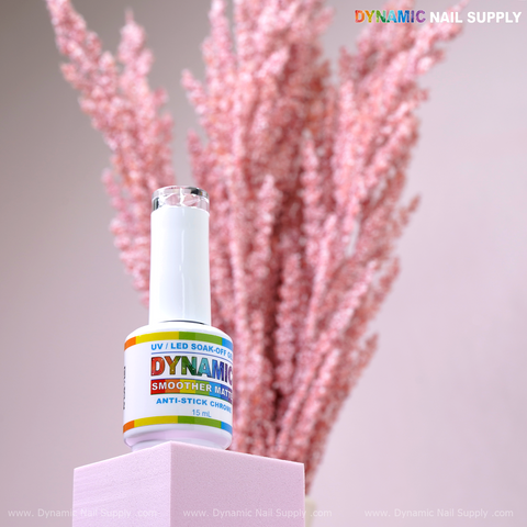 Smoother Matte Top Coat Gel - Anti Stick Chrome Powder (No-wipe & Chrome-Proof)