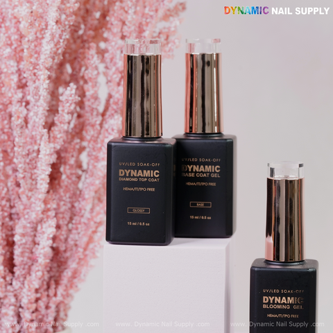 Dynamic No-HEMA Diamond Top Coat (No-wipe) Super Shiny & Glossy