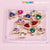12 pcs Heart Charm with gold edge (Bleeding/Dripping) for Valentine Nails Design (Rhinestones engraved)