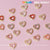 20 pcs Heart Charm for Valentine Nails Design (Rhinestones Border Edge)