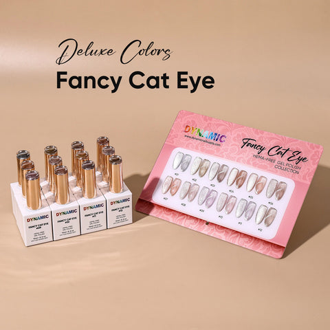 Fancy Cat Eye (Magnet) Gel Polish Collection (HEMA-free) - Reflective Winter Colors Collection