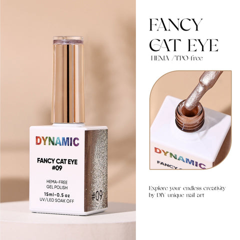 Fancy Cat Eye (Magnet) Gel Polish Collection (HEMA-free) - Reflective Winter Colors Collection