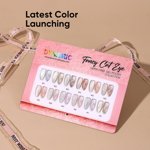 Fancy Cat Eye (Magnet) Gel Polish Collection (HEMA-free) - Reflective Winter Colors Collection