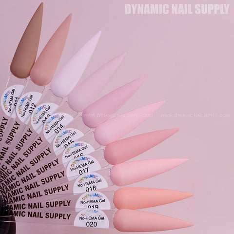 Dynamic No-HEMA Gel Polish - Color 11 to 20