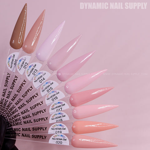 Dynamic No-HEMA Gel Polish - Color 11 to 20