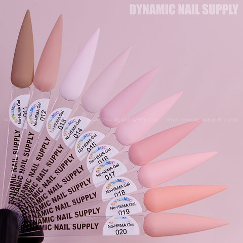 Dynamic No-HEMA Gel Polish - Color 11 to 20