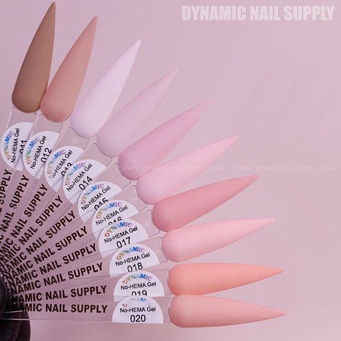 Dynamic No-HEMA Gel Polish - Color 11 to 20