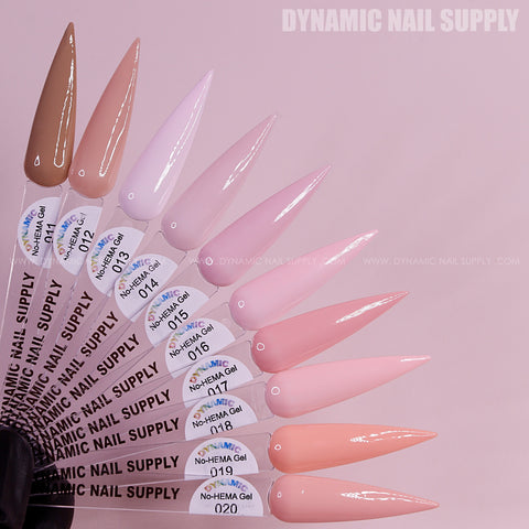 Dynamic No-HEMA Gel Polish - Color 11 to 20