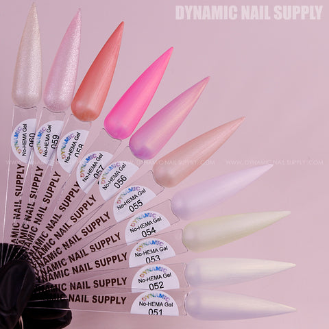 Dynamic No-HEMA Gel Polish - Color 51 to 60