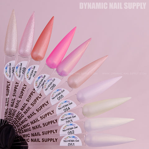Dynamic No-HEMA Gel Polish - Color 51 to 60
