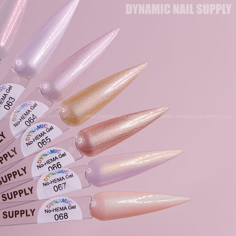 Dynamic No-HEMA Gel Polish - Color 61 to 70