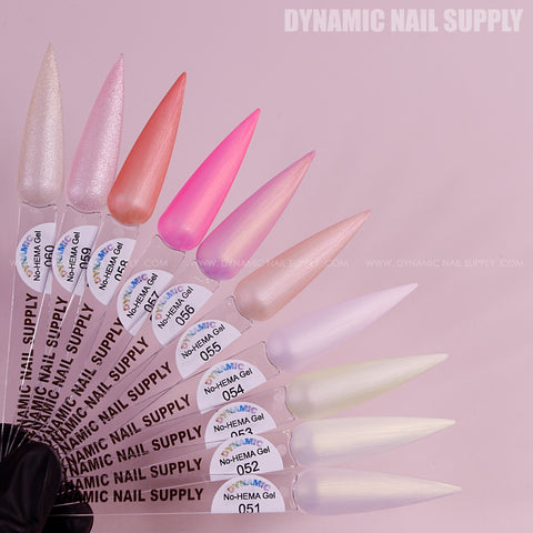 Dynamic No-HEMA Gel Polish - Color 51 to 60
