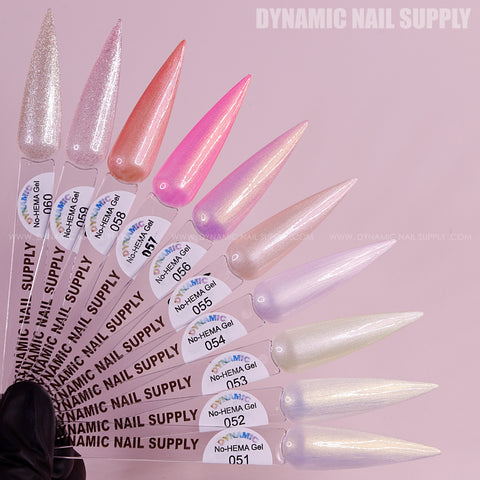 Dynamic No-HEMA Gel Polish - Color 51 to 60