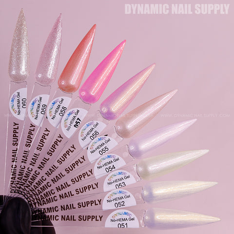 Dynamic No-HEMA Gel Polish - Color 51 to 60