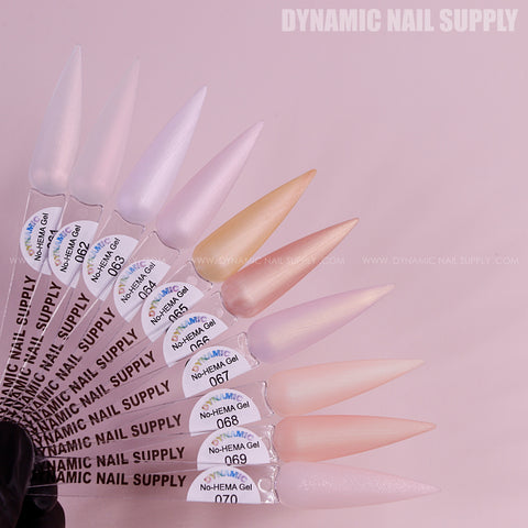 Dynamic No-HEMA Gel Polish - Color 61 to 70