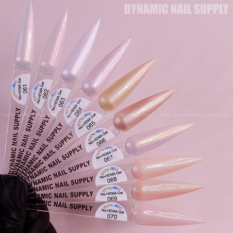Dynamic No-HEMA Gel Polish - Color 61 to 70