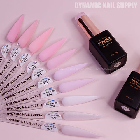 Dynamic No-HEMA Gel Polish - Color 71 to 80