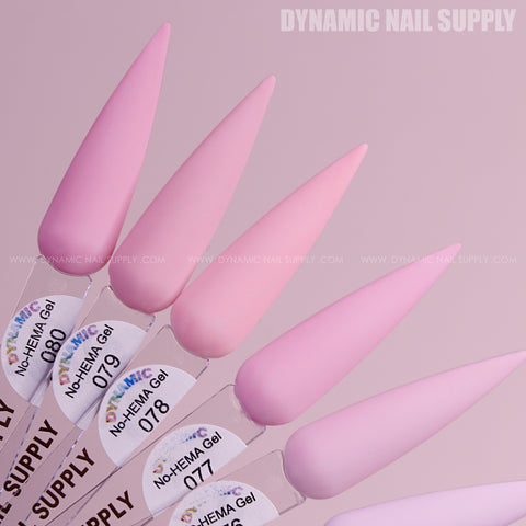 Dynamic No-HEMA Gel Polish - Color 71 to 80