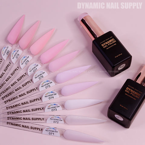 Dynamic No-HEMA Gel Polish - Color 71 to 80