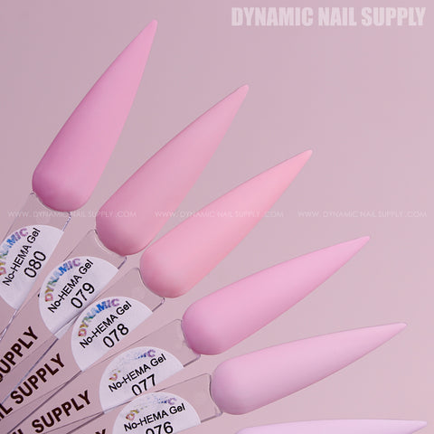 Dynamic No-HEMA Gel Polish - Color 71 to 80