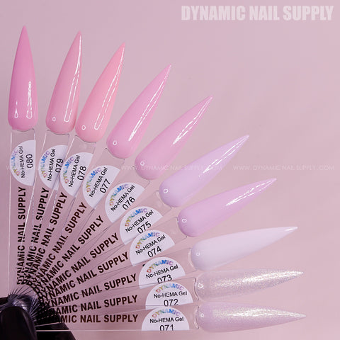 Dynamic No-HEMA Gel Polish - Color 71 to 80