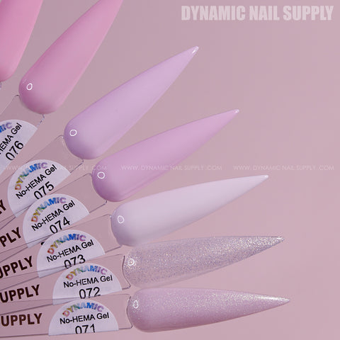 Dynamic No-HEMA Gel Polish - Color 71 to 80