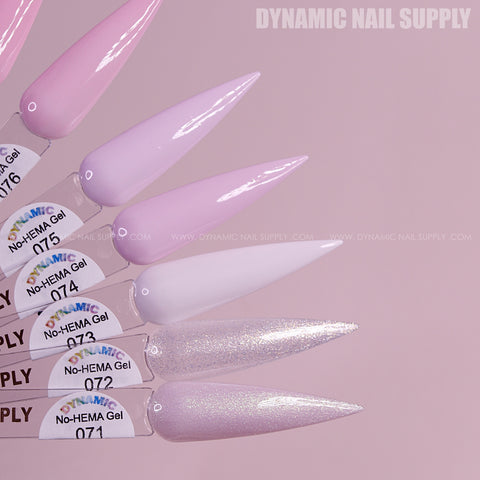 Dynamic No-HEMA Gel Polish - Color 71 to 80