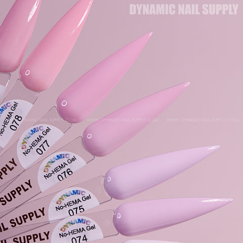 Dynamic No-HEMA Gel Polish - Color 71 to 80