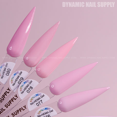 Dynamic No-HEMA Gel Polish - Color 71 to 80