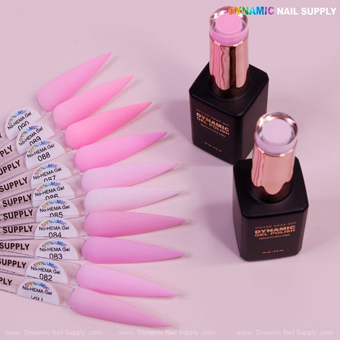 Dynamic No-HEMA Gel Polish - Color 81 to 90
