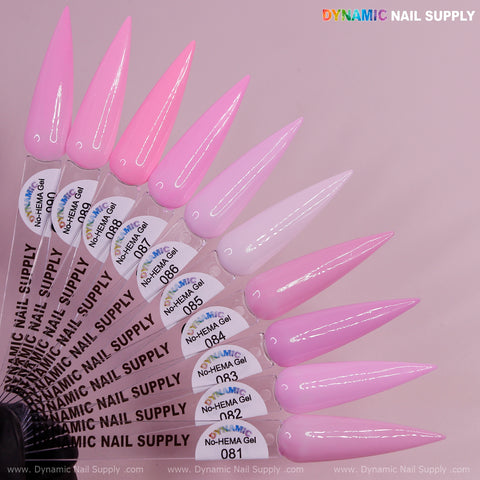 Dynamic No-HEMA Gel Polish - Color 81 to 90