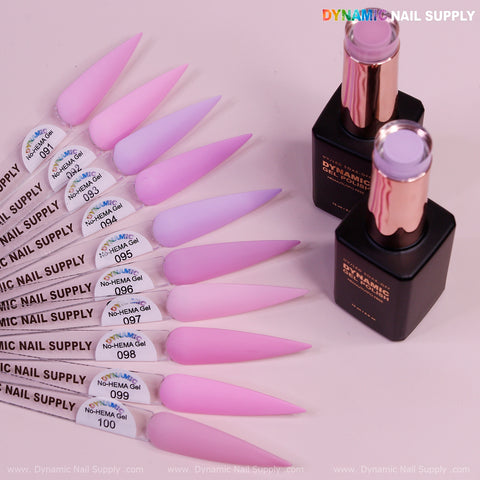 Dynamic No-HEMA Gel Polish - Color 91 to 100