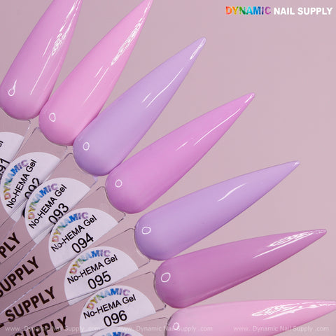Dynamic No-HEMA Gel Polish - Color 91 to 100