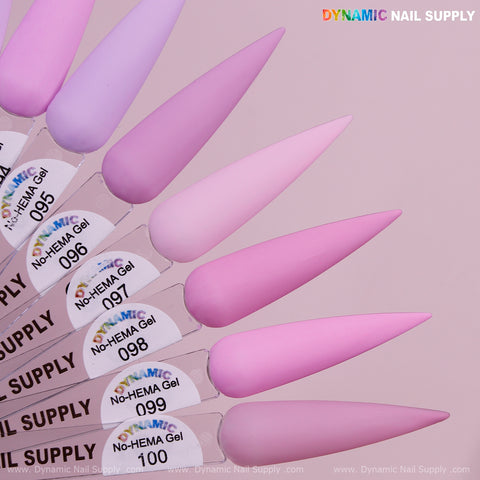Dynamic No-HEMA Gel Polish - Color 91 to 100