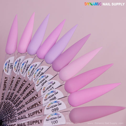 Dynamic No-HEMA Gel Polish - Color 91 to 100