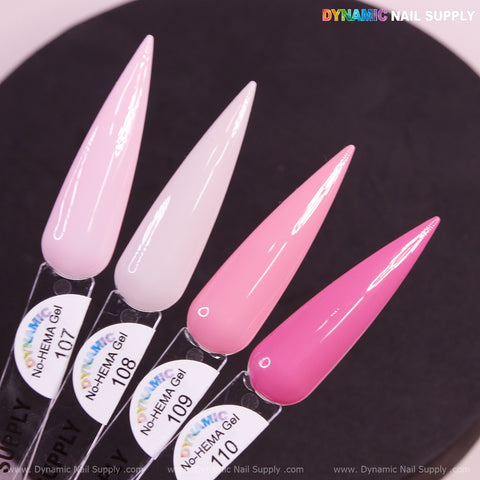 Dynamic No-HEMA Gel Polish - Color 101 to 110