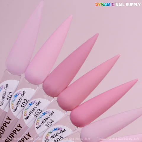 Dynamic No-HEMA Gel Polish - Color 101 to 110
