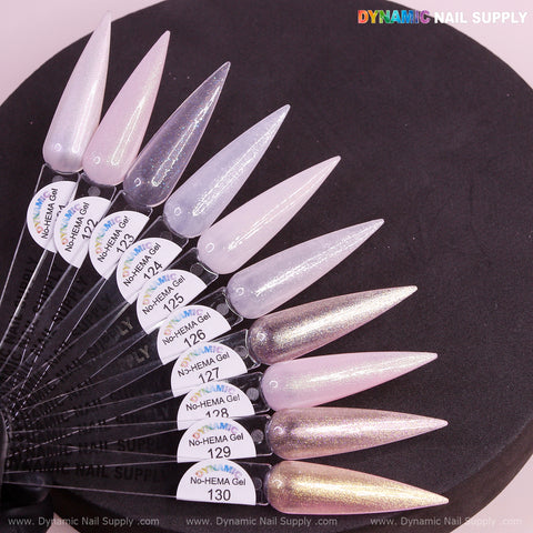 Dynamic No-HEMA Gel Polish - Color 121 to 130