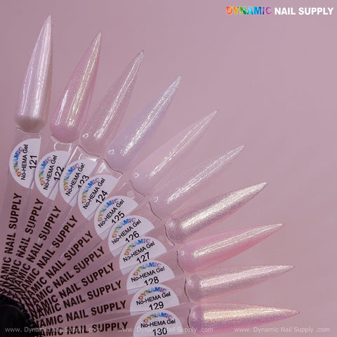 Dynamic No-HEMA Gel Polish - Color 121 to 130