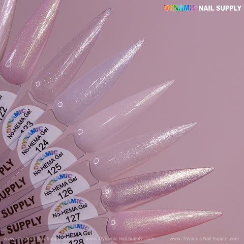 Dynamic No-HEMA Gel Polish - Color 121 to 130