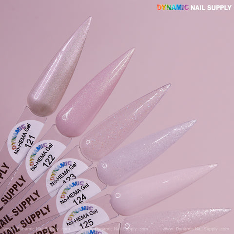 Dynamic No-HEMA Gel Polish - Color 121 to 130