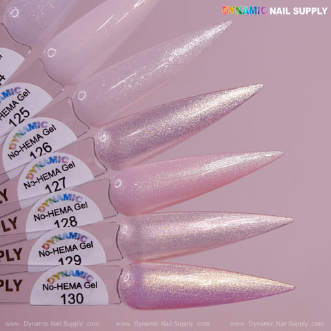 Dynamic No-HEMA Gel Polish - Color 121 to 130