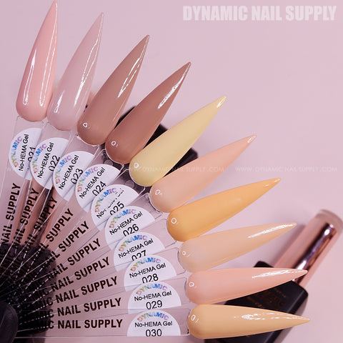 Dynamic No-HEMA Gel Polish - Color 21 to 30