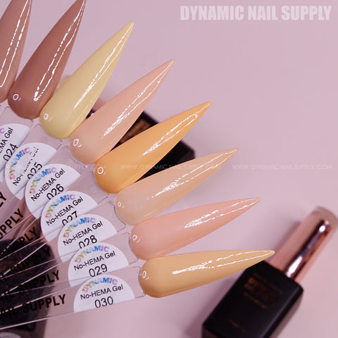 Dynamic No-HEMA Gel Polish - Color 21 to 30