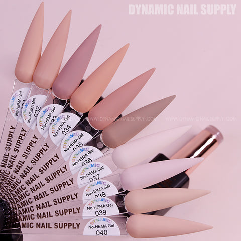 Dynamic No-HEMA Gel Polish - Color 31 to 40