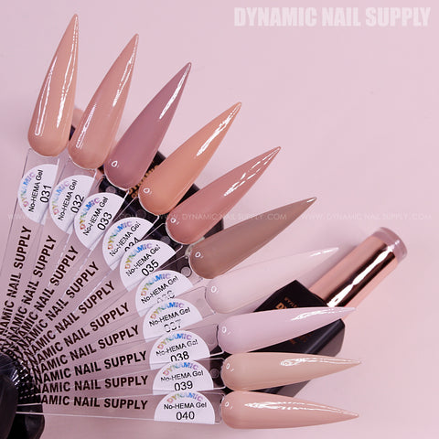 Dynamic No-HEMA Gel Polish - Color 31 to 40