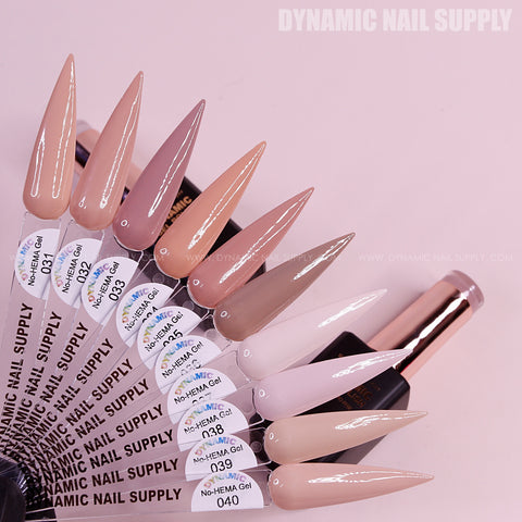 Dynamic No-HEMA Gel Polish - Color 31 to 40