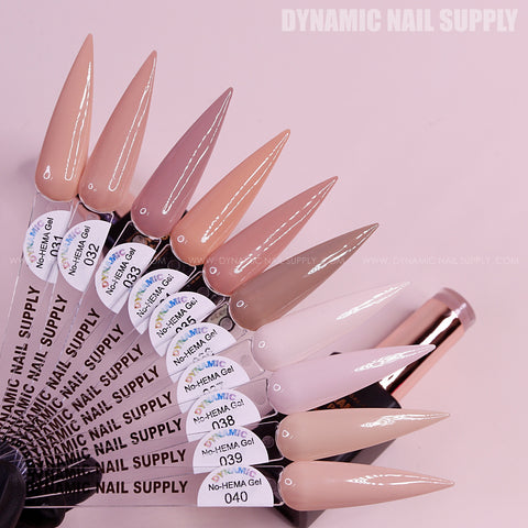 Dynamic No-HEMA Gel Polish - Color 31 to 40